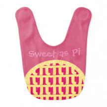 "Sweet as Pi" - Bib für Brainiac Babys