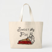 Sweet as Pie Jumbo Stoffbeutel (Vorne)