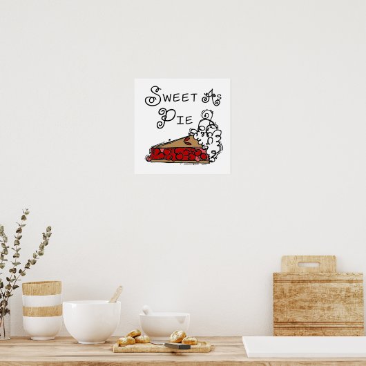 Sweet as Pie Poster (Küche)