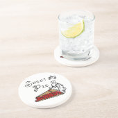 Sweet as Pie Sandstein Untersetzer (Seite)