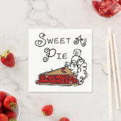 Sweet as Pie Serviette (Beispiel)