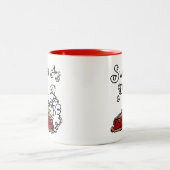 Sweet as Pie Zweifarbige Tasse (Mittel)