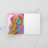 Sweet Australian Shepherd Greeting Card Karte (Innenseite)