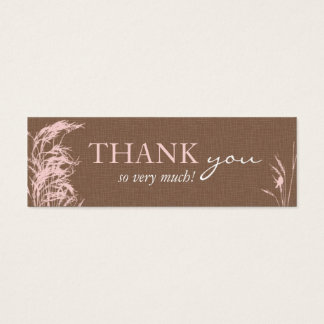 Sweet Autumn Bride Skinny Gift Tag