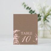 Sweet Autumn Bridge Table Card 2 (Stehend Vorderseite)