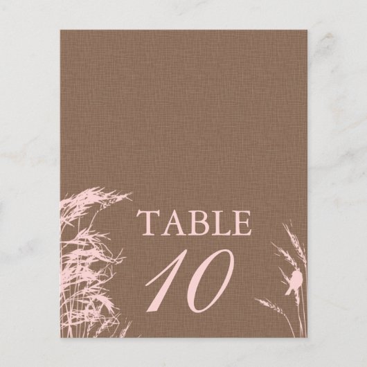 Sweet Autumn Bridge Table Card 2 (Vorderseite)