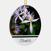 Sweet Autumn Clematis Keepake Ornament (Rechts)