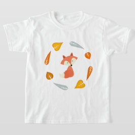 Sweet Autumn Leaves Fox T-Shirt