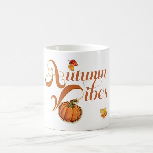Sweet Autumn Vibes Trendy Erntedank Kaffeetasse (Mittel)
