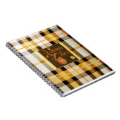 Sweet Autumn Vibes Trendy Erntedank Notizblock (Rechte Seite)