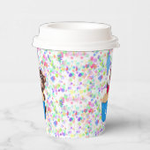 Sweet Baby Bear Cupcake Confetti Geburtstag Pappbecher (Rechts)