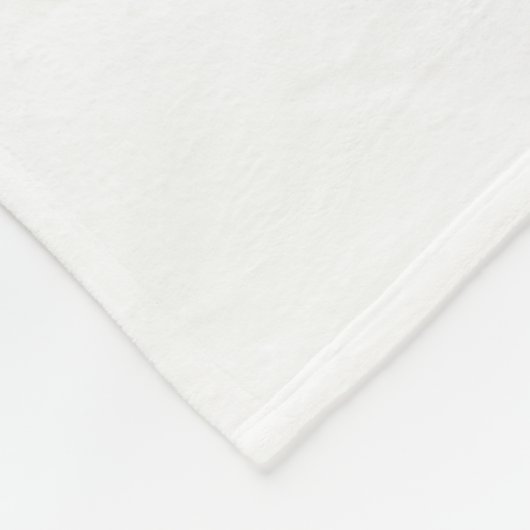 Sweet baby bear fast asleep on fluffy clouds fleecedecke (Ecke)