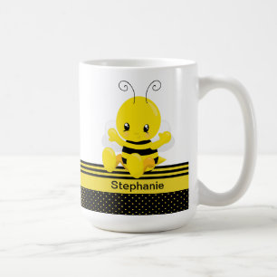 Sweet Baby Bee Individuelle Name Kaffeetasse