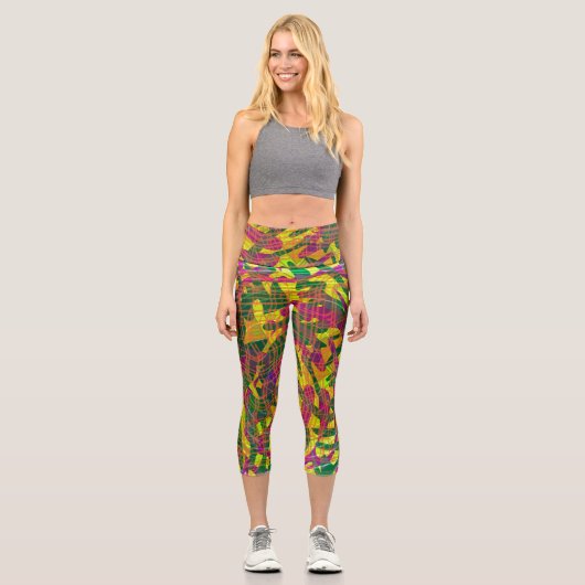 Sweet Baby Bird Capri Leggings (Vorderseite)