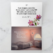 Sweet Baby Birthday Card - Sofortiger Download Karte (Innenseite)