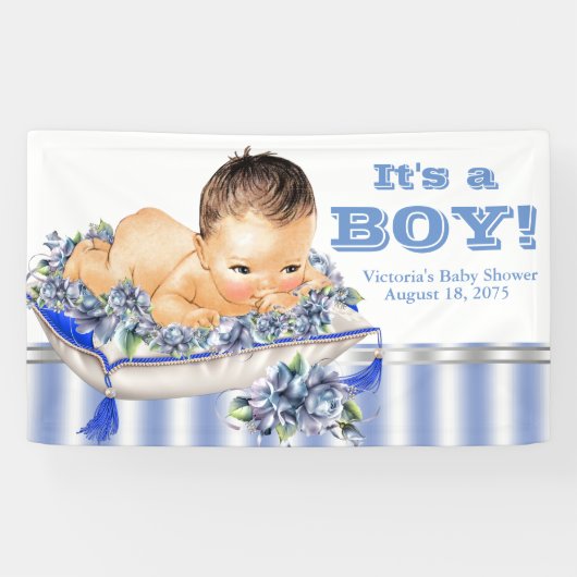 Sweet Baby Boy Baby Showbanner Banner (Horizontal)