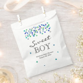 Sweet Baby Boy Dusche Süßigkeiten Buffet Geschenktütchen (Ausgeschnitten)