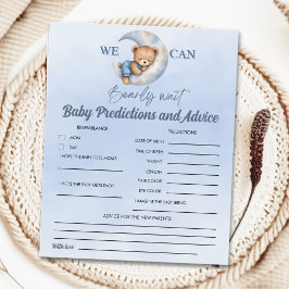 Sweet Baby Boy Teddy Bear Baby shower boy