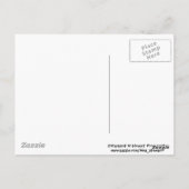 Sweet Baby Chipmunk Postcard Postkarte (Rückseite)