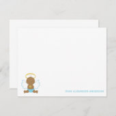 Sweet Baby Custom Flat Vielen Dank Anmerkungen Einladung (Vorne/Hinten)