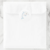 Sweet Baby Dolphin Calf Sticker Wasserfarbe (Tasche)