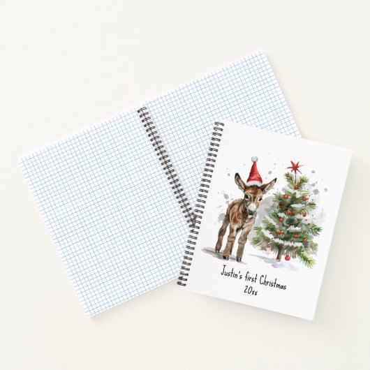 Sweet Baby Donkey's First Christmas, Brauch Notizblock (Innenseite)