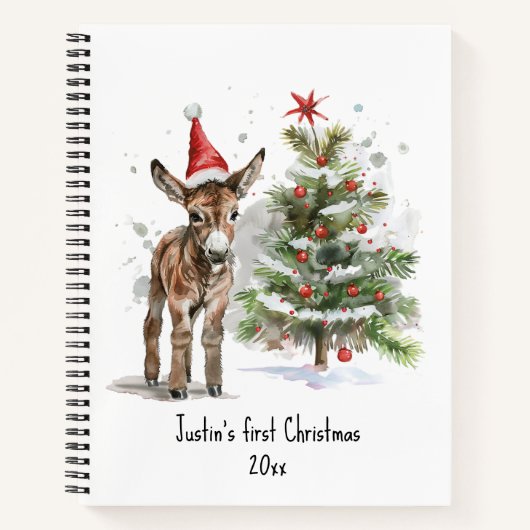 Sweet Baby Donkey's First Christmas, Brauch Notizblock (Vorderseite)
