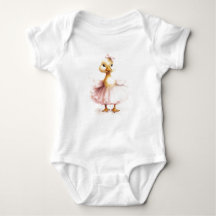 Sweet Baby Duckling in rosa Kleid