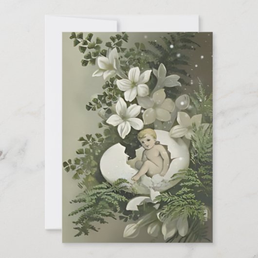 Sweet Baby Dusche Einladung (Vorderseite)