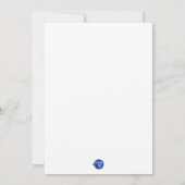 Sweet Baby Dusche Einladung (Rückseite)