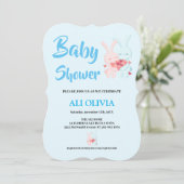 Sweet Baby Dusche für Sonnenanbeter Einladung (Stehend Vorderseite)