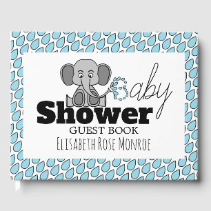 Sweet Baby Elephant, Babydusche Gästebuch