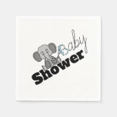 Sweet Baby Elephant, Babydusche Serviette (Vorderseite)