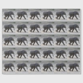 Sweet Baby Elephant Kibali Geschenkpapier (Flach)