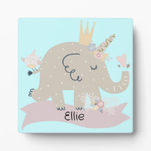 Sweet Baby Elephant Unicorn Individuelle Name