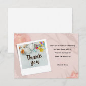 Sweet Baby Essentials on a Soft Pastel Dankeskarte (Vorne/Hinten)