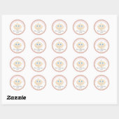 Sweet Baby Face Shower Stickers (Blatt)