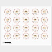 Sweet Baby Face Shower Stickers (Blatt)