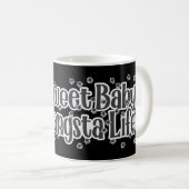 Sweet Baby Gangsta Life - SBG4LIFE - Walsh Kaffeetasse (VorderseiteRechts)