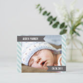 SWEET BABY | Geburtsankündigung Ankündigung (Stehend Vorderseite)