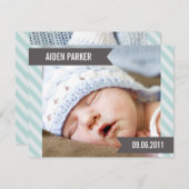 SWEET BABY | Geburtsankündigung Ankündigung (Vorne/Hinten)