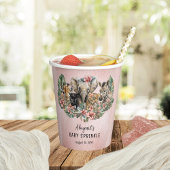 Sweet Baby Girals Tropical Safari Sprinkle Pappbecher