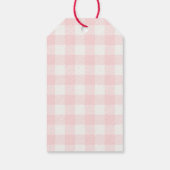 Sweet Baby Girl Baby Dusche Geschenkanhänger (Rückseite)