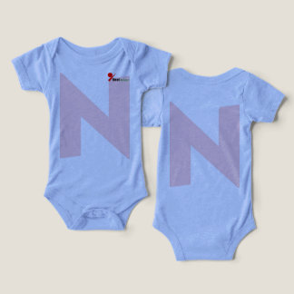 Sweet Baby Girl Bodysuit mit einfachem Letter Desi
