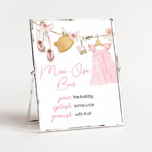 Sweet Baby Girl Boho Kleidung Mama-Osa Bar Poster