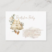 Sweet Baby Girl Books für Babyverpackungen Begleitkarte (Vorderseite)