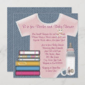 Sweet Baby Girl Bringen Sie eine Babydusche Einladung (Vorne/Hinten)