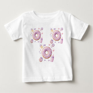 Sweet Baby Girl Donut Baby T-shirt