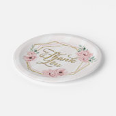 Sweet Baby Girl Party Teller (Schrägansicht)