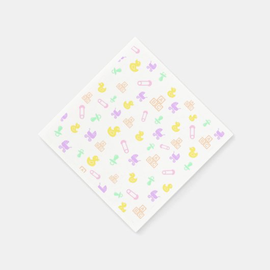 Sweet Baby Girl Serviette (Ecke)